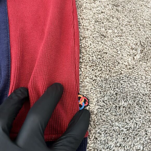 VTG Y2k Gino Green Global Embroidered Full Zip Hoodie Jacket Sz XL RARE 999 JNCO - Picture 11 of 13